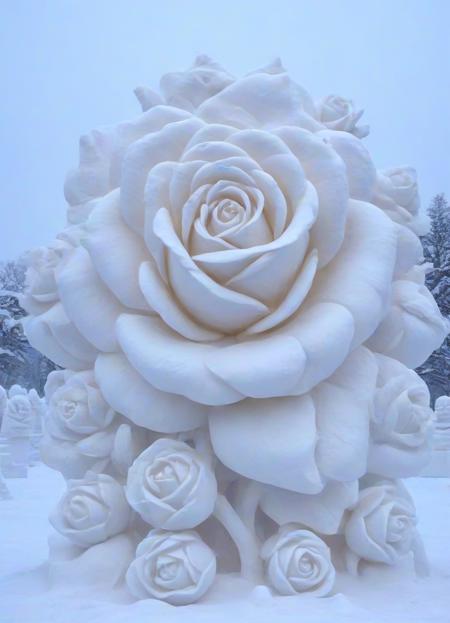 PE Snow Sculpture [Style]