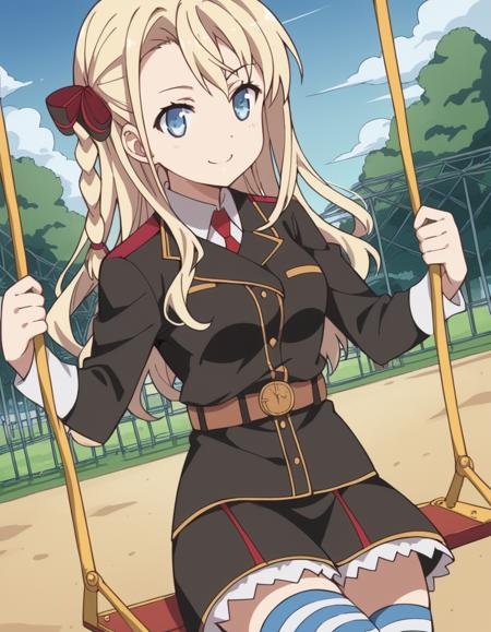 Wilhelmina Braunschweig Ingenohl Friedeburg (ヴィルヘルミーナ・ブラウンシュヴァイク・インゲノール・フリーデブルク) - High School Fleet (ハイスクール・フリート)
