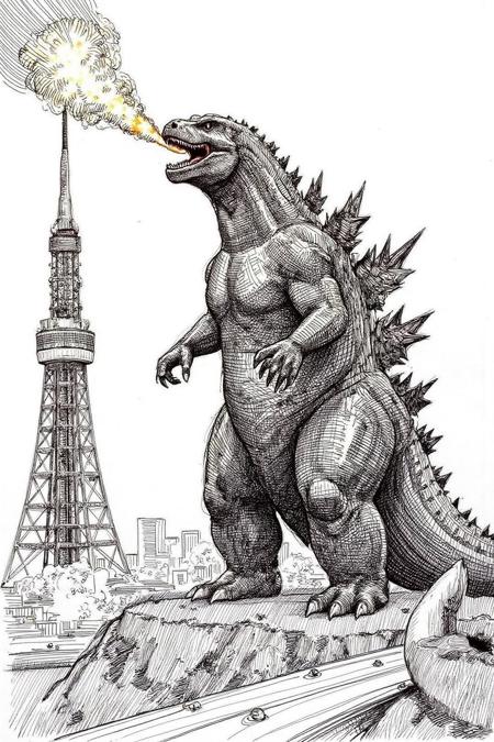 Crosshatch Drawing Style