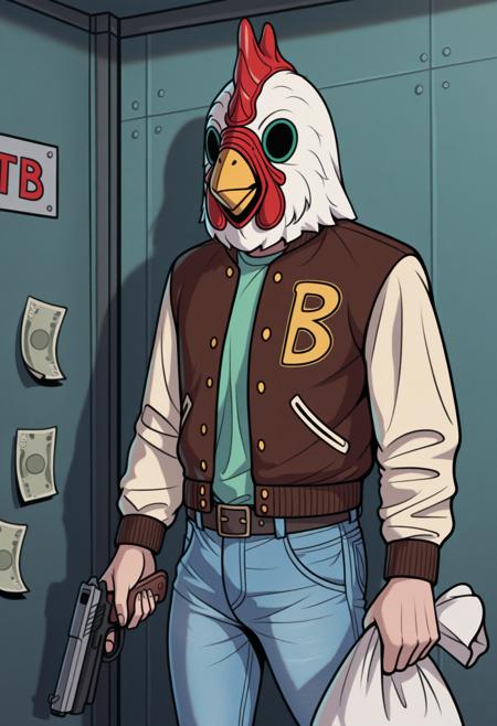 Jacket | Hotline Miami | [IllustriousXL]