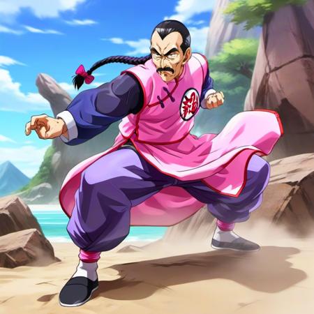 Tao Pai Pai - Dragon Ball - SDXL Realistic, Anime & 3D