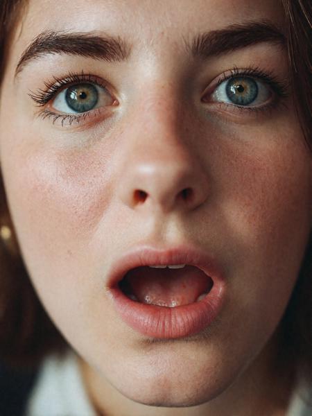 Female - Face Portraits - Detailed Skin - Closeup Macro - Flux