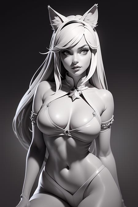 Clay Render Style/白模渲染风格