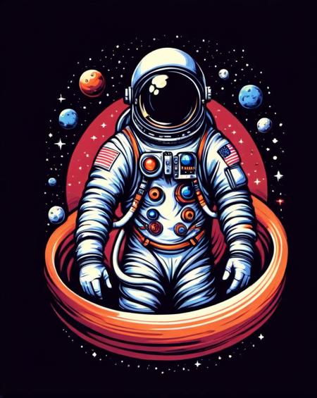 T-shirt designs, Vector style, Stckers, POD