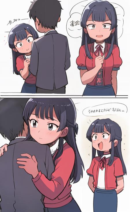 chibi comic style Q版小漫画