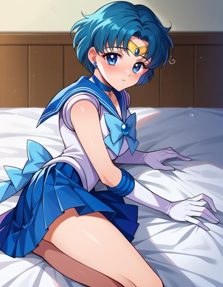 Ami Mizuno (水野 亜美) / Sailor Mercury (セーラーマーキュリー) - Sailor Moon (美少女戦士セーラームーン) - COMMISSION W/ DATASET
