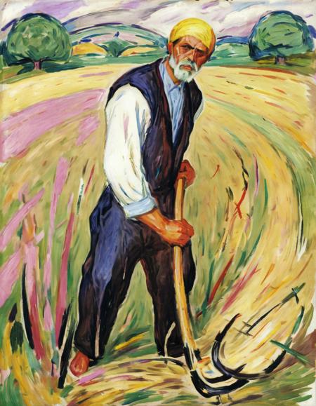 Edvard Munch SDXL 1.0 art style LoRA ?