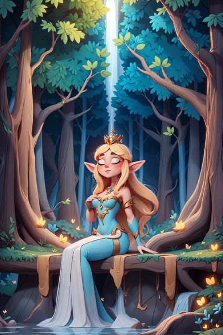 Cute Cartoon Illustration