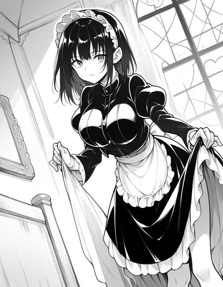 Tsubaki Rurikawa (瑠璃川 椿) - [Kyockchokyock (Kyockcho)] Maid Kyouiku -Botsuraku Kizoku Rurikawa Tsubaki- ([きょくちょ局 (きょくちょ)] メイド教育 -没落貴族瑠璃川椿-)
