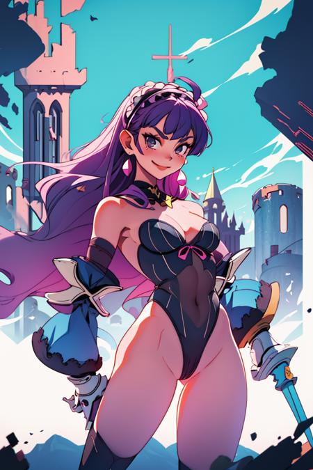 Dark Eclair: Paprika Princess | ダークエクレール (La Pucelle: Tactics) [Illustrious & SD1.5]