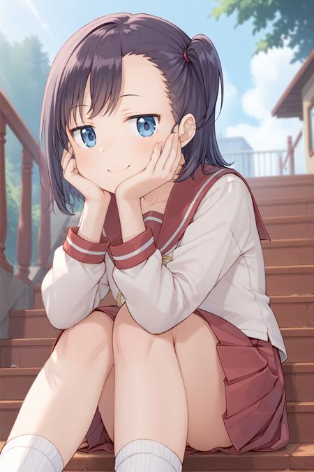 [Pony / SD1.5] Miyauchi Hikage (Non Non Biyori) | のんのんびより