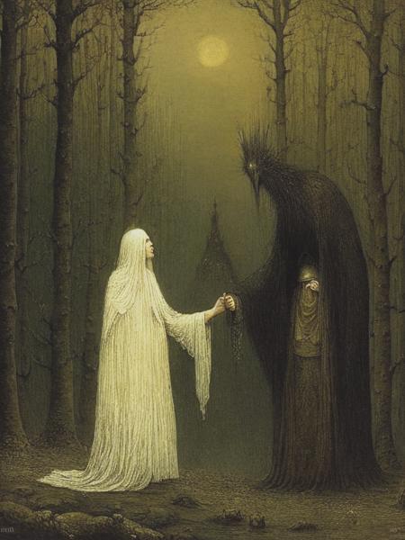 John Albert Bauer Style