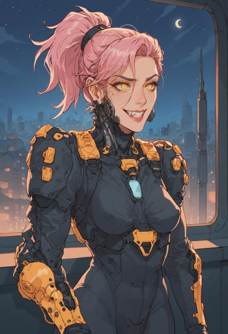 ArmorPunk cyberpunk style lora [PonyXL, ILXL]
