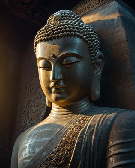 China Style Buddha Statue LoRA