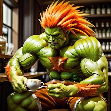 Blanka from Street Fighter Series | Pony / SD1.5
