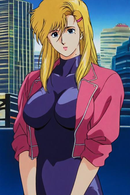 City Hunter style 80's anime illustriousXL
