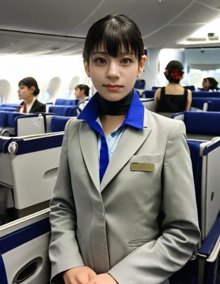 客室乗務員(Flight attendant)