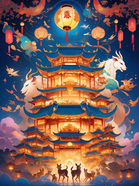 国潮风格插画 | Chinese National tide style