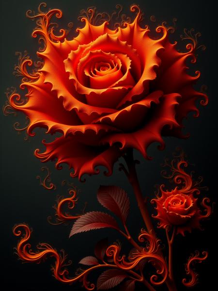 Fire Fractals FLUX
