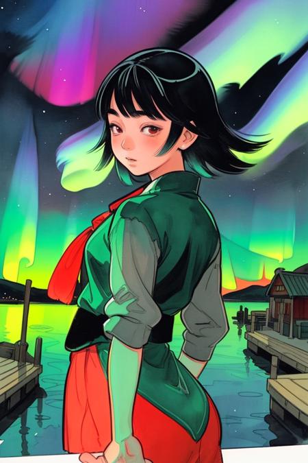 Little Thunder manga style