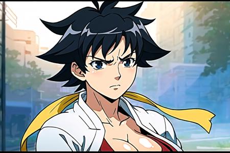 Street Fighter II: The Animated Movie - Art style
