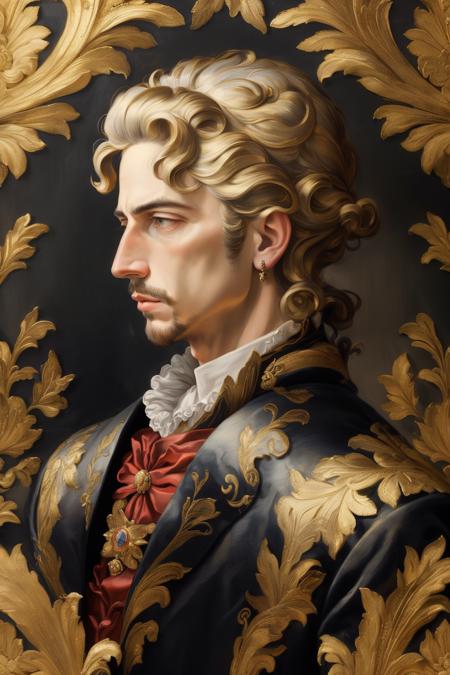 style of Baroque patten 354