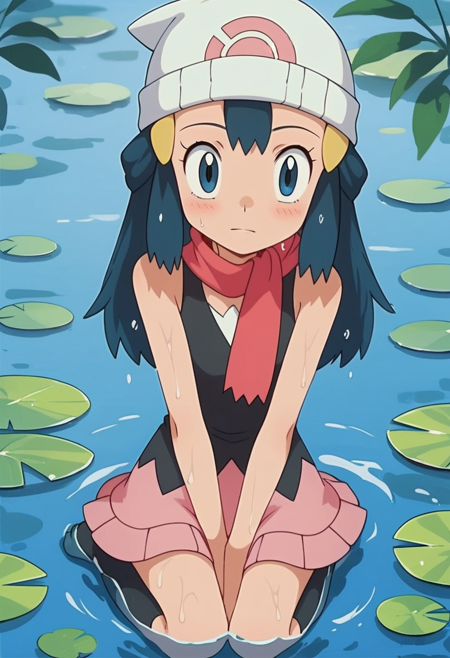 Head out of the water.