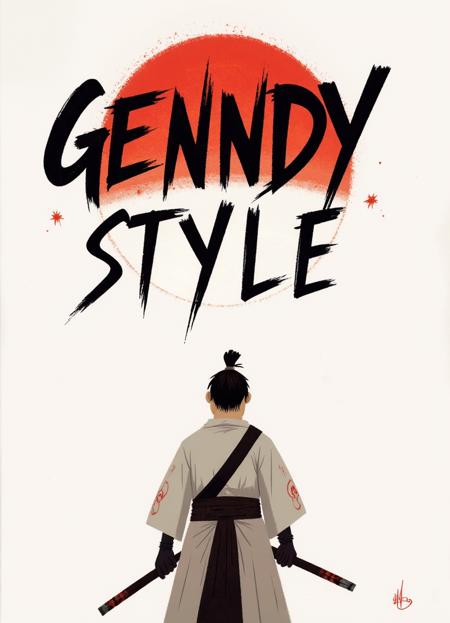 Genndy Tartakovsky / Samurai Jack Style版本v1.0 Flux Dev (ID: 783364)