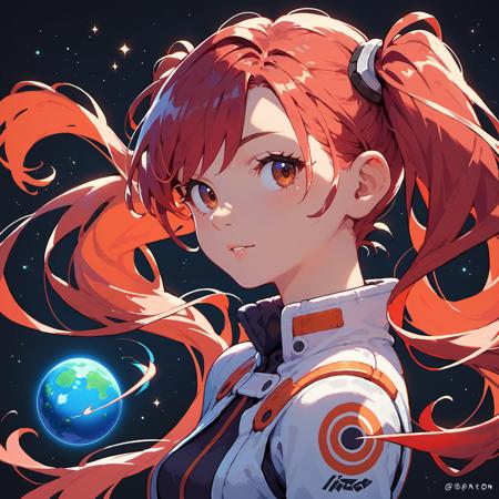 Space Pilot Woman Single Image Dataset LoRA