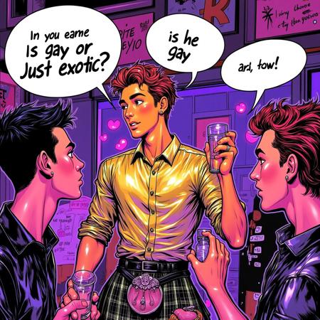 Concept Meme: Is He/They/Them European, Gay or Trans? (*Flux*) Lora