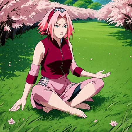 Sakura Haruno Anime LoRA SDXL