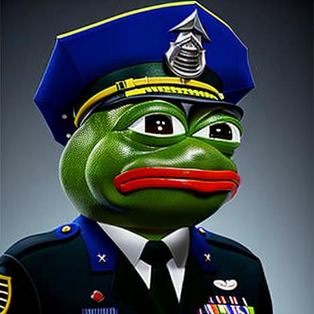 Pepe the Frog Realistic / Rendered