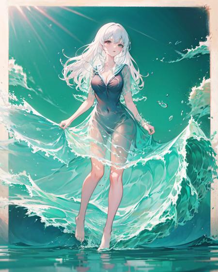 【Concept】Liquid Clothes/Liquid Dress 水裙
