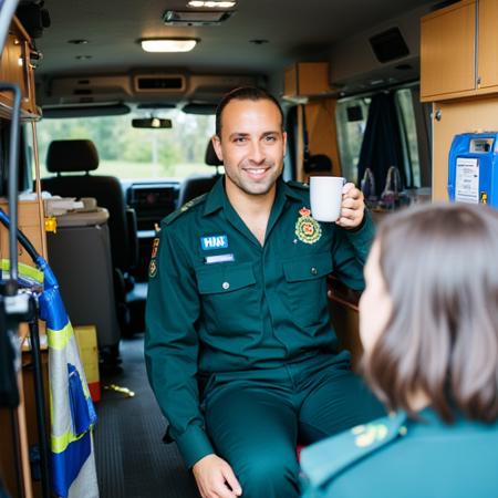 British NHS Paramedic Uniform (Flux)