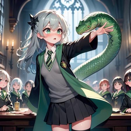 girl like slytherin