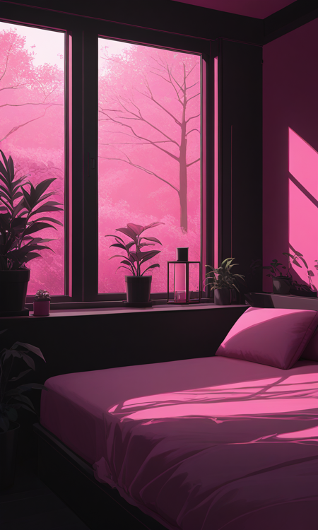 Black & Pink