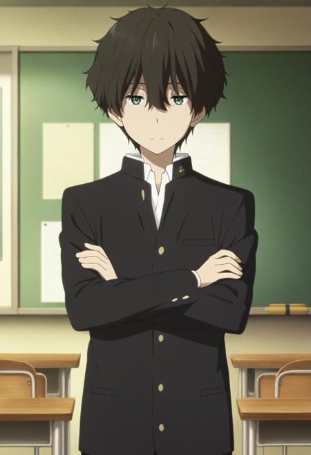 [Illustrious / SDXL / Pony] Oreki Houtarou / 折木奉太郎版本Illustrious v0.1 (ID: 917516)
