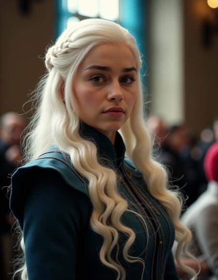 Emilia Clarke as Daenerys Targaryen - LORA  - FLUX and PONY ?