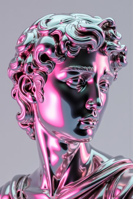Flux.1_Cyber Electro · Sculpture · Avant-garde Visuals版本v1.0 (ID: 997143)