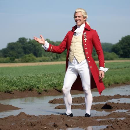 18th century men (rococo clothing, makeup, wigs -  PonyXL)