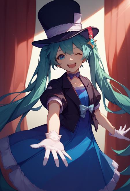 [PonyV6 XL] Magical Mirai Miku (2013) | Vocaloid版本v1.0 (ID: 564563)