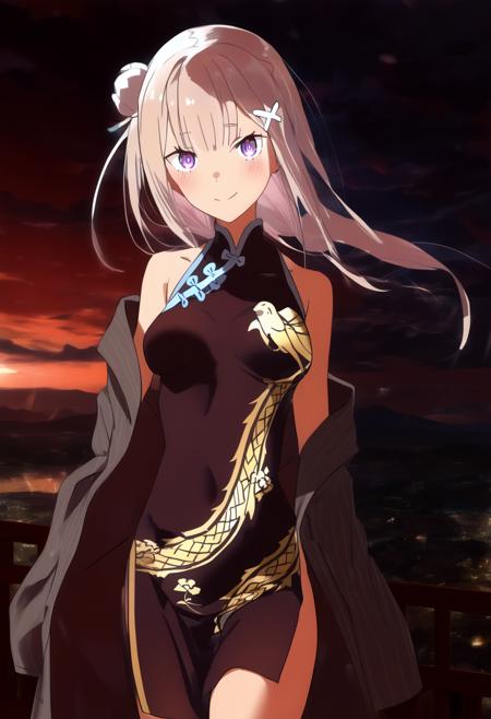 Emilia: Re:zero S1 | Character | Anime Style| Lora | PonyXL版本v1.0 (ID: 718558)