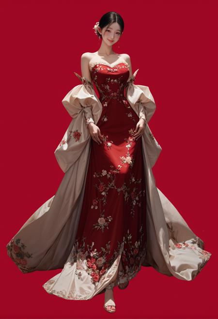 1007 Chinese wedding dress