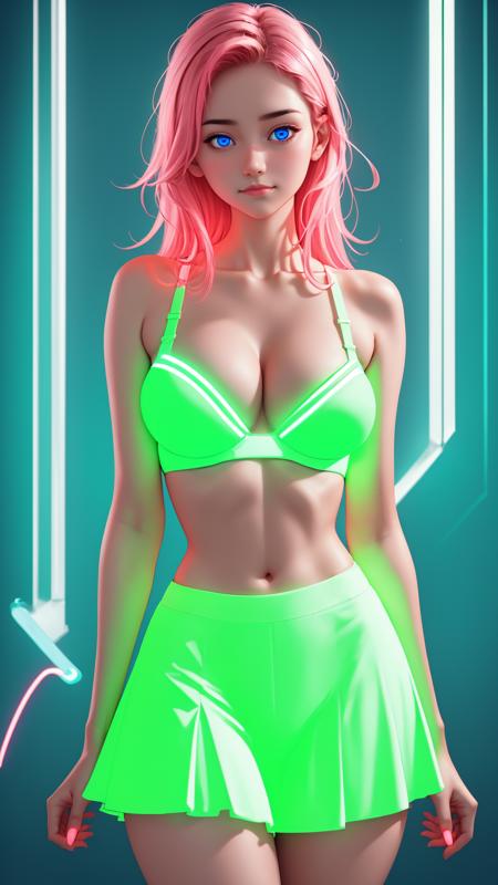 Luke's Neon Clothing and Accessories (Illustrious + Flux + Pony + 1.5 + XL)
