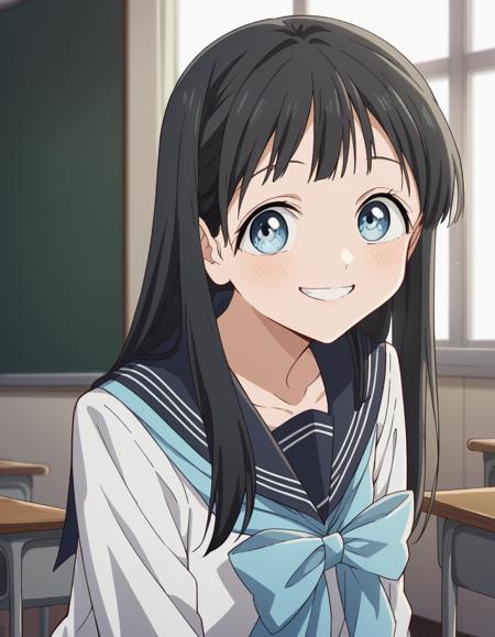 Komichi Akebi (明日 小路) - Akebi's Sailor Uniform (Akebi-chan no Sailor-fuku) (明日ちゃんのセーラー服) - COMMISSION