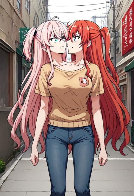 Conjoined Twin Girls Arguing