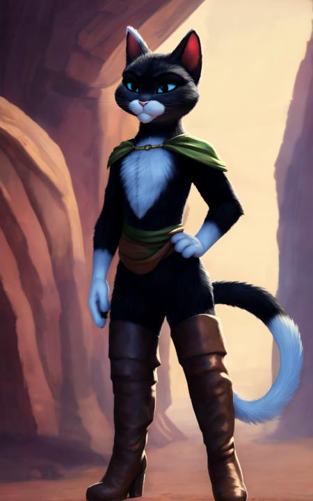 Kitty Softpaws - Puss in Boots [SD1.5 & PonyXL]