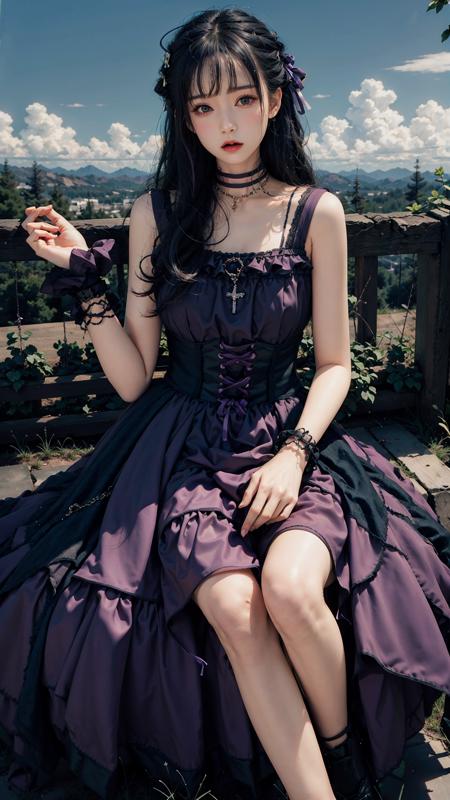 【东皇太一】Dress No.7 Purple Dress