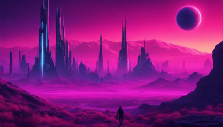 Alien Planet Concept Art (VW Style)