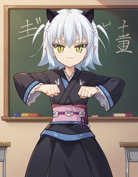 Shiroyasha (白夜叉) - Problem Children Are Coming from Another World, Aren't They? (Mondaiji-tachi ga Isekai kara Kuru Sou desu yo?) (問題児たちが異世界から来るそうですよ?)